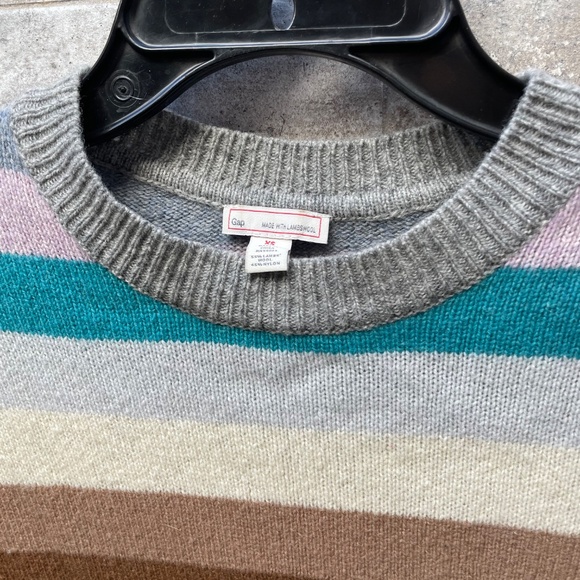 ❤️ GAP CRAZY STRIPE HOLIDAY SWEATER DRESS SIZE XS - Picture 3 of 5